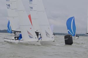 2015 J/70 UK National Championship photo copyright WB-photo.com taken at  and featuring the  class