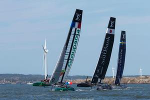 An initial tricky day in Sweden - 2015 America's Cup World Series photo copyright ACEA /Gilles Martin-Raget taken at  and featuring the  class