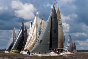 Start line action in the Danske Bank Estonian ORC Championship, warm-up regatta to the main event this week - 2015 Volvo Estonia ORC European Championship photo copyright  Piret Salmistu taken at  and featuring the  class