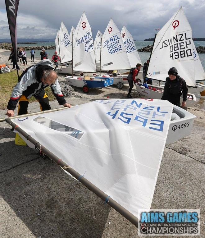  - Day 1 NZCT AIMS Games - Sailing - Tauranga ©  Dscribe Media Services http://www.dscribe.co.nz