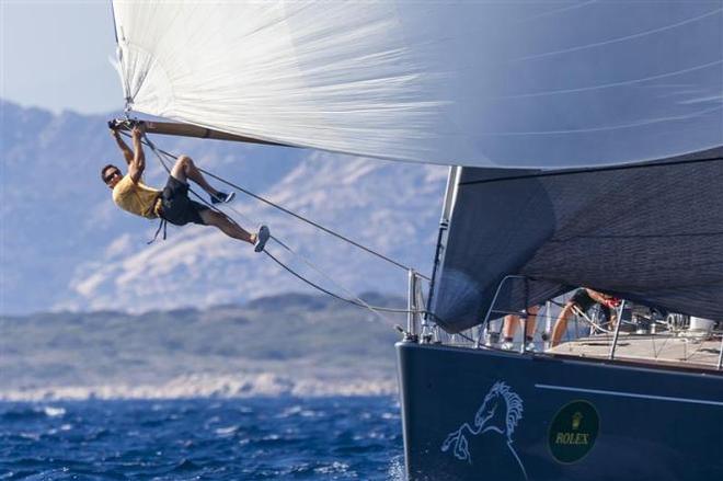 Bowman of Allsmoke (MLT) in action during 2014 cup - 2015 Maxi Yacht Rolex Cup ©  Rolex / Carlo Borlenghi http://www.carloborlenghi.net
