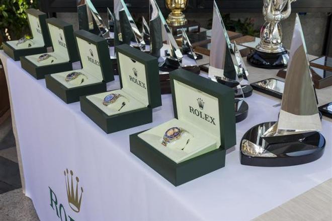 The reward for success - 2015 Maxi Yacht Rolex Cup ©  Rolex / Carlo Borlenghi http://www.carloborlenghi.net