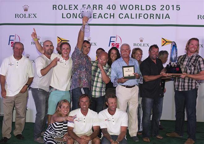 Groovederci (USA), 2015 Rolex Farr 40 World Champions ©  Rolex/ Kurt Arrigo http://www.regattanews.com