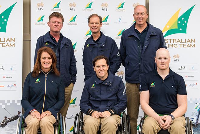 Australian Paralympic sailors © Richard Wearne Photography
