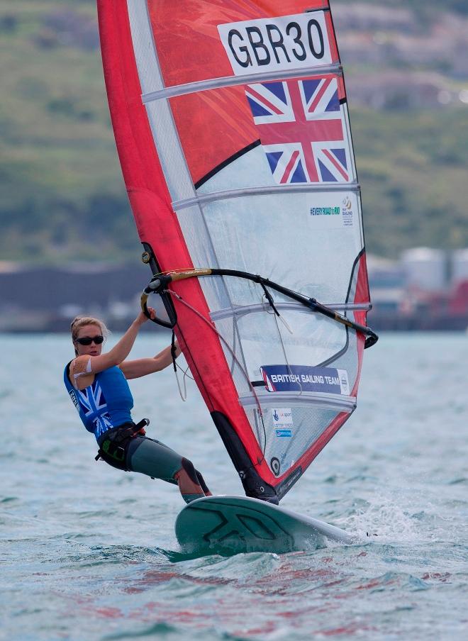 Izzy Hamilton at the ISAF Sailing World Cup Weymouth and Portland © onEdition http://www.onEdition.com