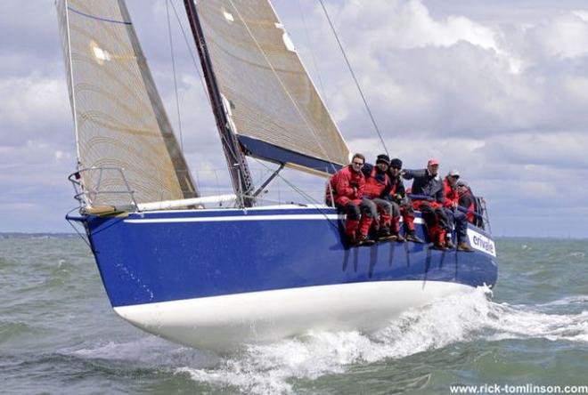 Mike Greville's Ker 39, Erivale III - 2015 RORC Cherbourg Race ©  Rick Tomlinson http://www.rick-tomlinson.com