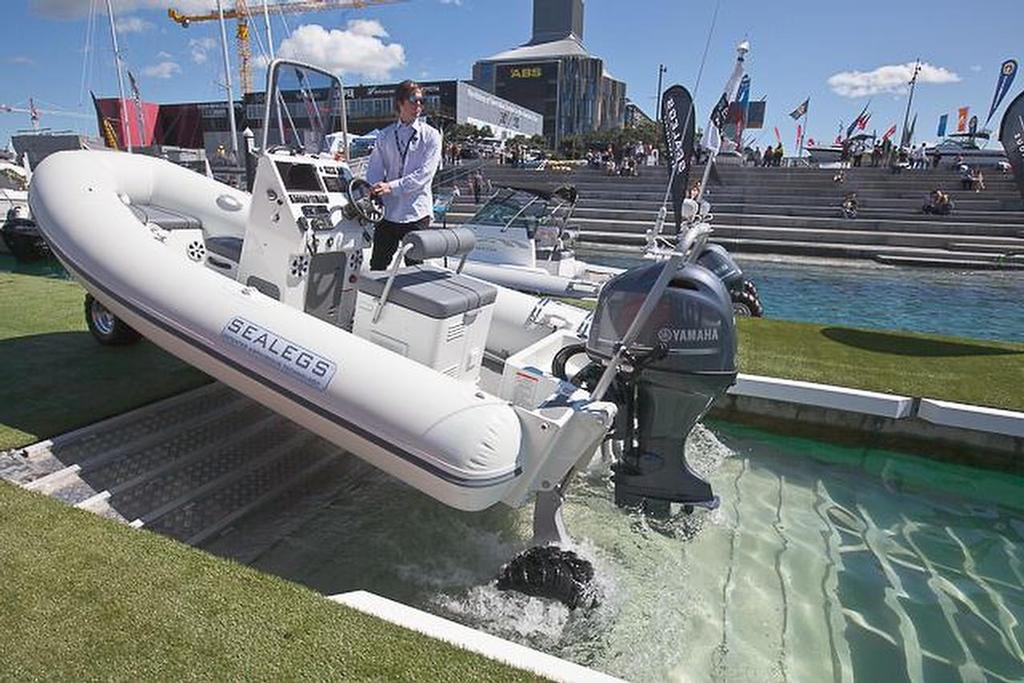 Sealegs - 2015 Auckland on the Water Boat Show - Viaduct Harbour photo copyright Marine Industry Association . taken at  and featuring the  class
