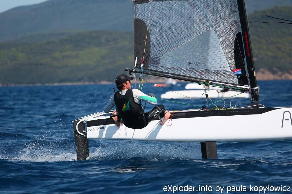 - 2015 Int A-Cat Worlds, Punta Ala, Day 1 photo copyright Paula Kopylowicz / Exploder.info http://www.exploder.info taken at  and featuring the  class