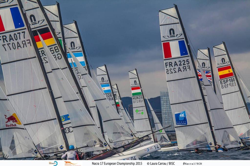 12010701 10153226431141819 1455932042479312547 o - 2015 Nacra 17 Europeans photo copyright Barcelona International Sailing Center taken at  and featuring the  class