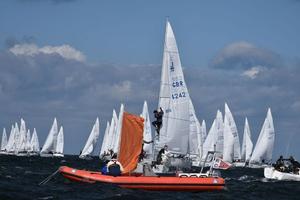 Race day three - 2015 J24 World Championship photo copyright Chris Howell taken at  and featuring the  class