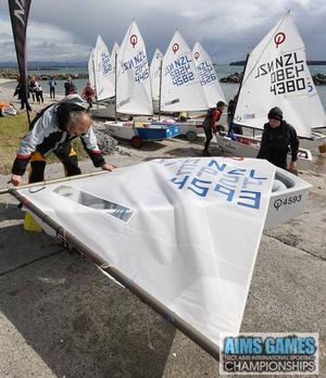  - Day 1 NZCT AIMNS Games - Sailing - Tauranga photo copyright  Dscribe Media Services http://www.dscribe.co.nz taken at  and featuring the  class