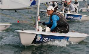 Another day of light breeze and testing current - ISAF Sailing World Cup Qingdao photo copyright ISAF  taken at  and featuring the  class