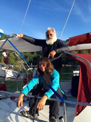 Amanda and Barry Glickman, Papa Rumba, the Fleet’s real round-the-Horners. - 2015 Peterson Cup Cruising Rally photo copyright Bluewater Cruising Association taken at  and featuring the  class