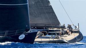 Close crossing for Maltese Wally 79 LYRA - 2015 Maxi Yacht Rolex Cup photo copyright  Rolex / Carlo Borlenghi http://www.carloborlenghi.net taken at  and featuring the  class