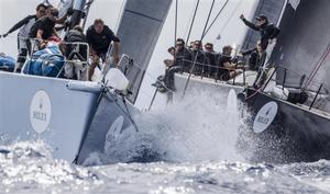 Wally 79 Lyra (MLT) at the start - 2015 Maxi Yacht Rolex Cup photo copyright  Rolex / Carlo Borlenghi http://www.carloborlenghi.net taken at  and featuring the  class