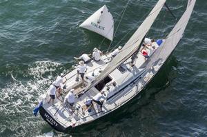MUTINY, Bow#: 06, Middle Harbour Yacht Club, AUS, Skipper: Guido Belgiorno-Nettis, Tactician: Julian Plante - 2015 Rolex New York Yacht Club Invitational Cup photo copyright  Rolex/Daniel Forster http://www.regattanews.com taken at  and featuring the  class