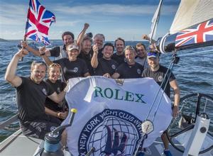 Overall winner - Royal Thames Yacht Club, GBR, Skipper: John Greenland, Tactician: Ian Dobson - 2015 Rolex New York Yacht Club Invitational Cup photo copyright  Rolex/Daniel Forster http://www.regattanews.com taken at  and featuring the  class