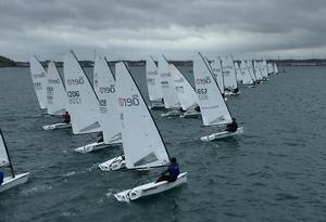 A mass start at the RS Aero UK Nationals at Weymouth in August photo copyright Alex Newton-Southon taken at  and featuring the  class
