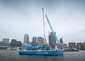 Unicef - 2015 -16 Clipper Round the World Yacht Race photo copyright Clipper Round The World Yacht Race http://www.clipperroundtheworld.com taken at  and featuring the  class