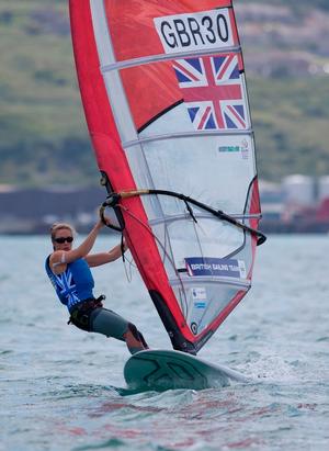 Izzy Hamilton at the ISAF Sailing World Cup Weymouth and Portland photo copyright onEdition http://www.onEdition.com taken at  and featuring the  class