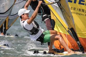 Mateo Sanz - 2015 ISAF Sailing World Cup Qingdao photo copyright ISAF  taken at  and featuring the  class