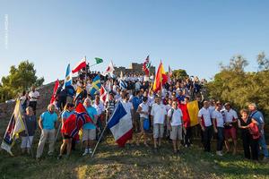 Snipe Worlds 2015 - Opening Ceremony in Talamone 1 photo copyright Matias Capizzano http://www.capizzano.com taken at  and featuring the  class