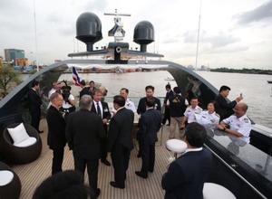 TYS Launch Celebrations. On board m/y Ocean Emerald photo copyright Thailand Yacht Show taken at  and featuring the  class