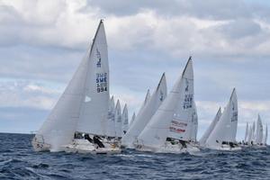 Race day two - 2015 J24 World Championship photo copyright Chris Howell taken at  and featuring the  class