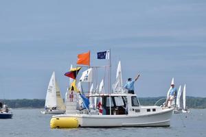 Race day one - 2015 J24 North American Championship photo copyright Chris Howell taken at  and featuring the  class