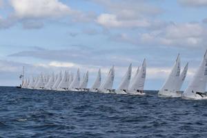 Race day two - 2015 J24 World Championship photo copyright Chris Howell taken at  and featuring the  class