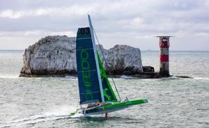 Record breaker: Lloyd Thornburg's MOD 70, Phaedo^3 - in the Solent photo copyright Team Phaedo taken at  and featuring the  class