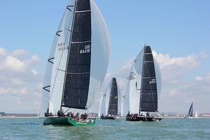 Close Racing in the Fast 40 Class photo copyright Royal Southern YC / Louay Habib taken at  and featuring the  class