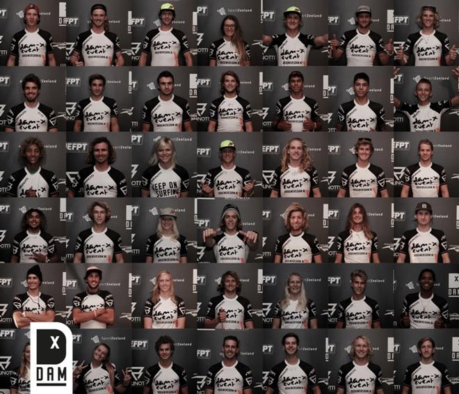 Collage riders - DAM-X Brouwersdam © EFPT