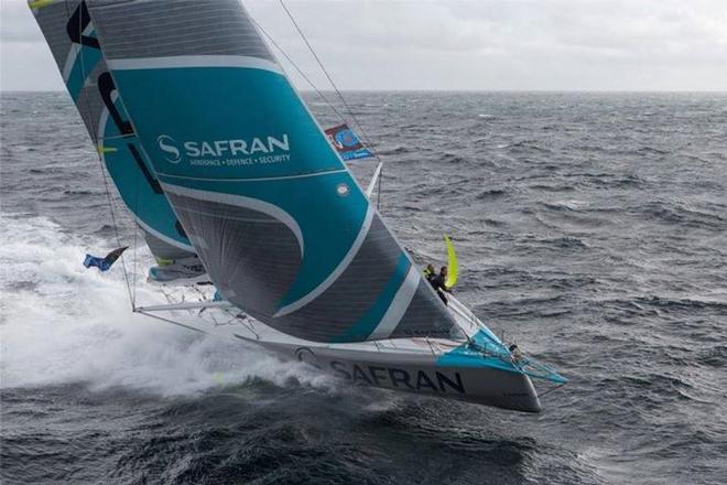 Safran abandons the race - 2015 Transat Jacques Vabre © Safran Sailing Team http://www.safransixty.com