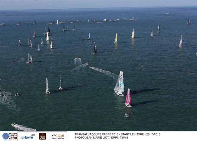 Challenging start to the 12th edition - Transat Jacques Vabre ©  Jean-Marie Liot / DPPI / TJV http://www.transat-jacques-vabre.com/
