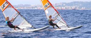 2015 BIC Techno 293 World Championship - Day 1 photo copyright Patrik Pollak taken at  and featuring the  class
