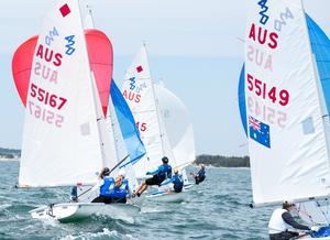 420 winners - 2015 Yachting NSW Youth Championships photo copyright Robin Evans taken at  and featuring the  class
