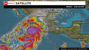 CNN Hurricane Patricia photo copyright CNN taken at  and featuring the  class