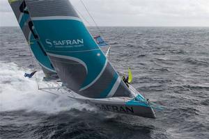Safran abandons the race - 2015 Transat Jacques Vabre photo copyright Safran Sailing Team http://www.safransixty.com taken at  and featuring the  class