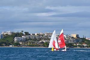 Sailing in Lemon Bay - Noumea - New Caledonia photo copyright Bouchet laurence taken at  and featuring the  class