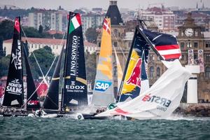 Istanbul - Extreme Sailing Series photo copyright Dean Treml taken at  and featuring the  class