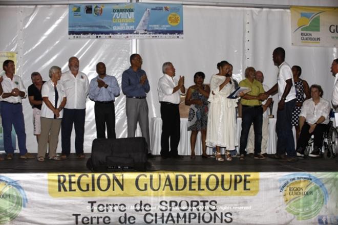 Award ceremony - 2015 Mini Transat Îles de Guadeloupe ©  Jacques Vapillon / Mini Transat http://www.minitransat.fr