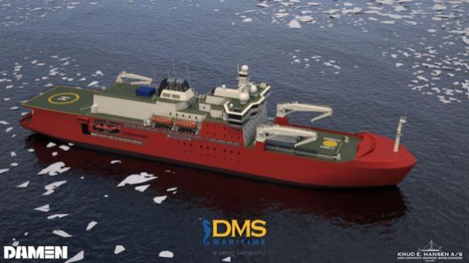 Modern, sophisticated ship - Australia’s new Icebreaker © DMS Maritime