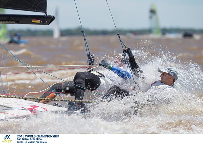 2015 49er and 49er FX World Championship - Final day action © Matias Capizzano http://www.capizzano.com