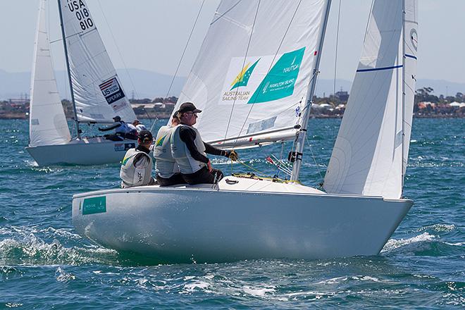 Australian Sailing’s Sonar team - 2015 Para World Sailing Championships © Teri Dodds