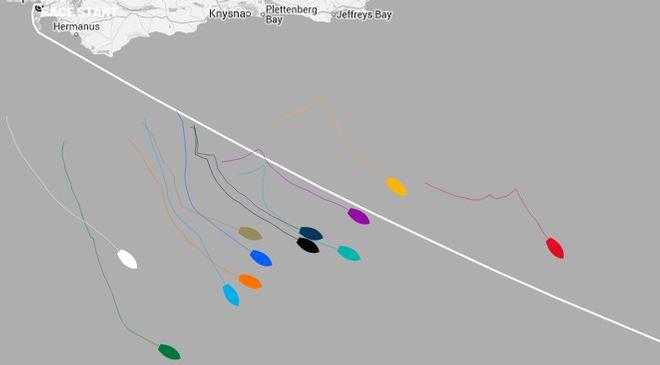 Current positions - 2015-16 Clipper Round the World Yacht Race © Clipper Ventures