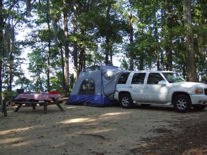 campground was at Cathead Creek © SV Taipan