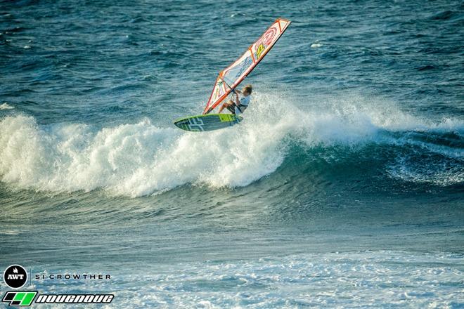 Schettewi flying through the Amateur and Youth brackets © American Windsurfing Tour / Sicrowther