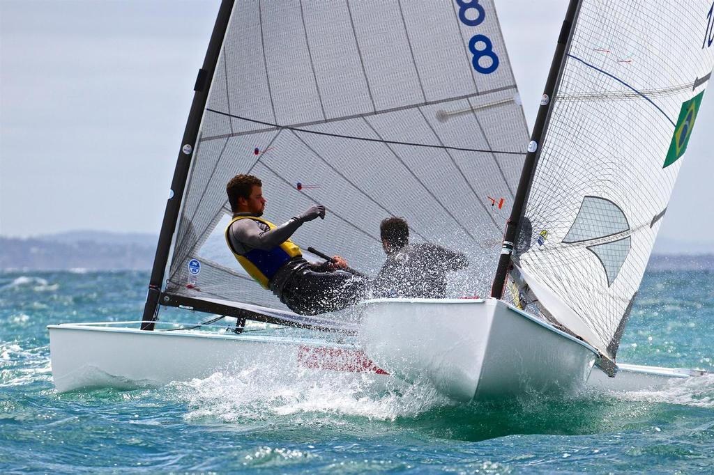  - NZ Finn Nationals, Day 2, November 18, 2015 photo copyright Richard Gladwell www.photosport.co.nz taken at  and featuring the  class