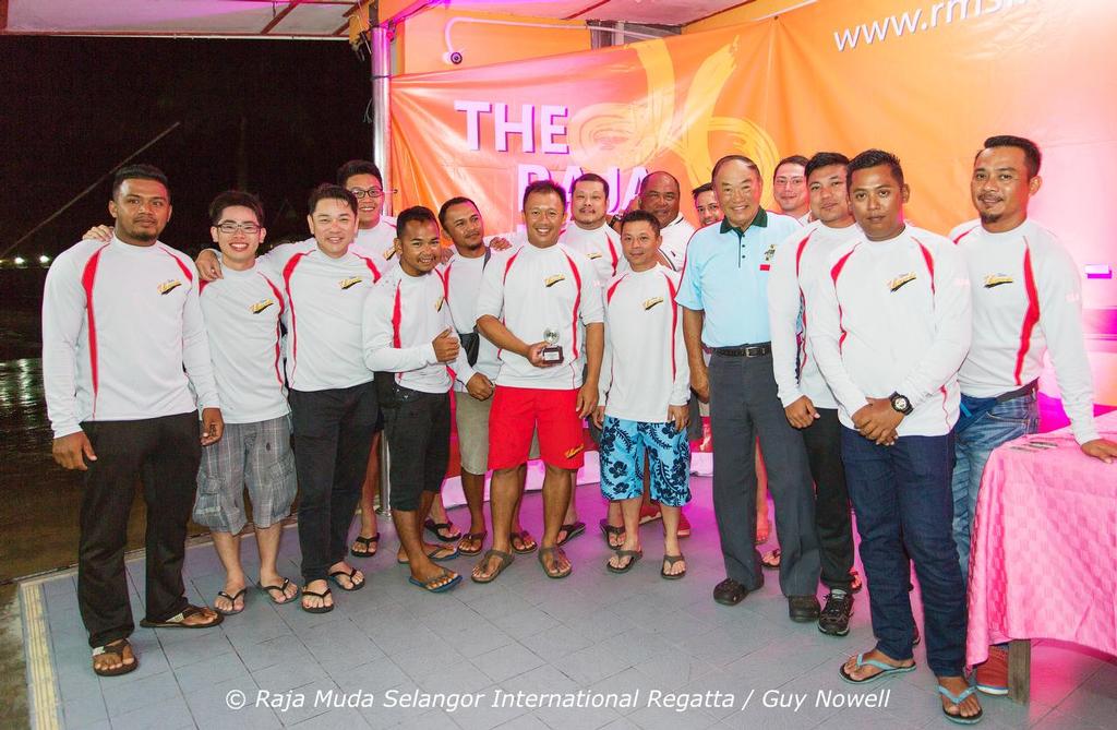 Ulumulu crew. Raja Muda Selangor International Regatta 2015 photo copyright Guy Nowell / RMSIR taken at  and featuring the  class